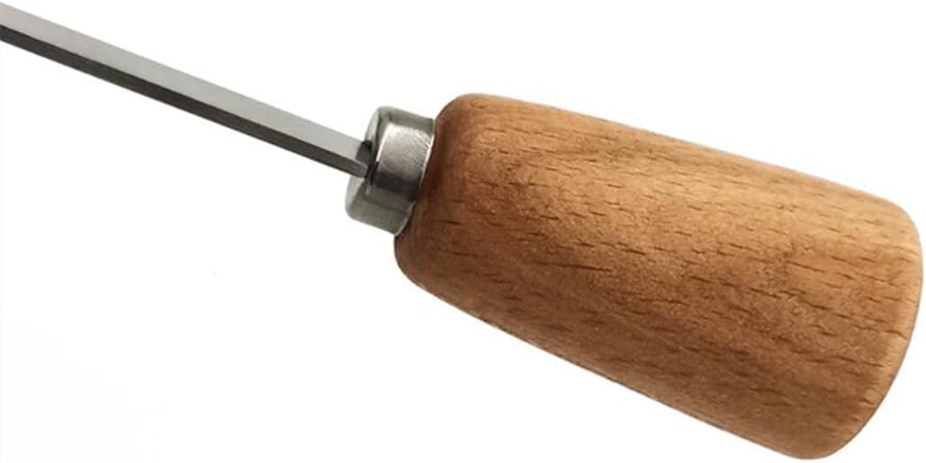 Mini Potato Masher,Avocado Masher with Wood Non Slip Handle,Stainless Steel Masher Kitchen Tool