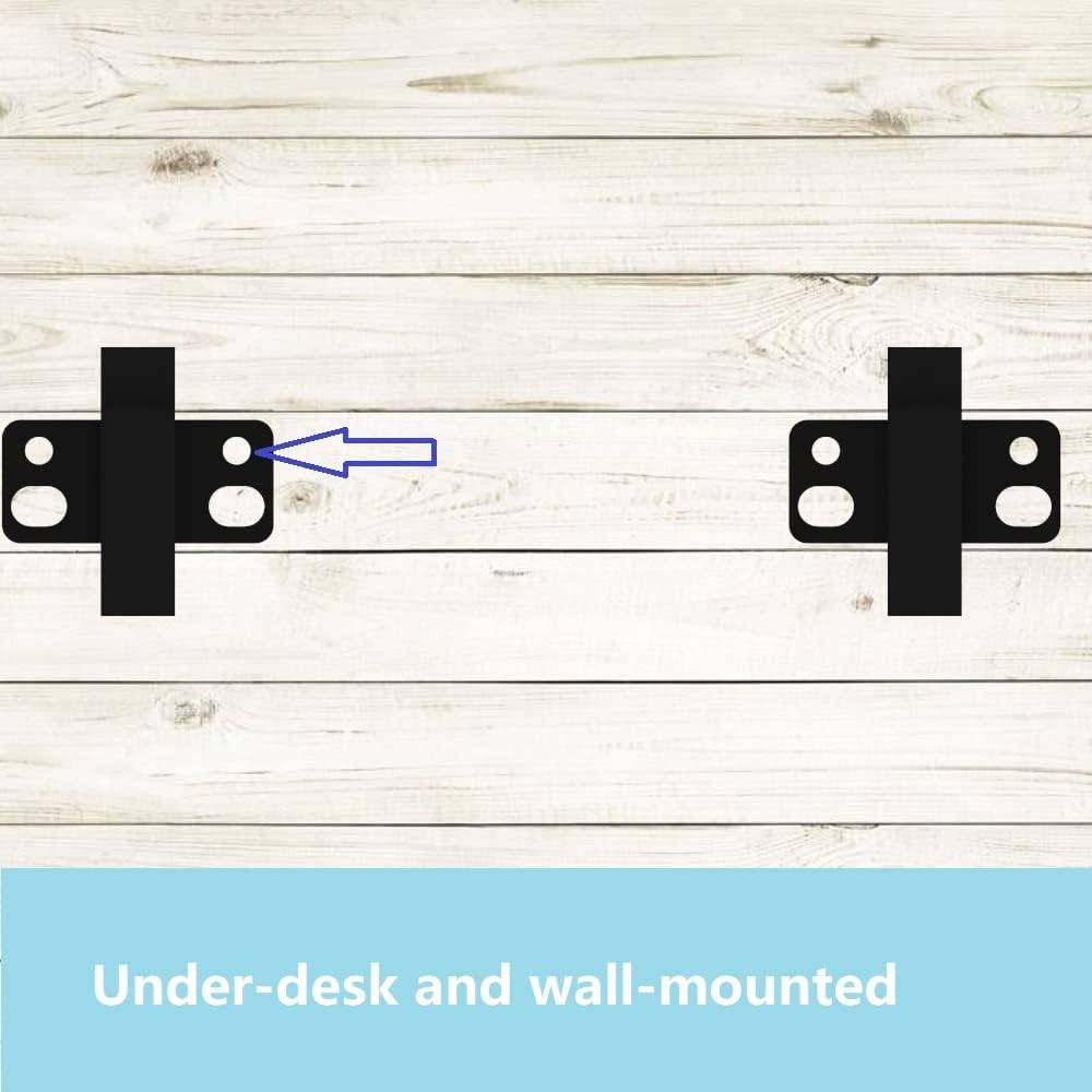 5 Pieces of 1.7 x 2.7in Server Rack Cable Management D-Ring Hooks - Network Rack-Mount Cord Organizer Ring Set for Power Cords, Fiber Optic or Network Patch Cables (5DRing)