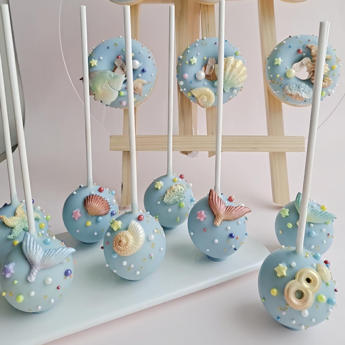 Rainbow Sprinkles Candy Mix Size Edible Pearls Cake Decorations Cupcake Toppers Cookie Decorating Perfect for Wedding Party Valentine Halloween Christmas Supplies 4.58OZ