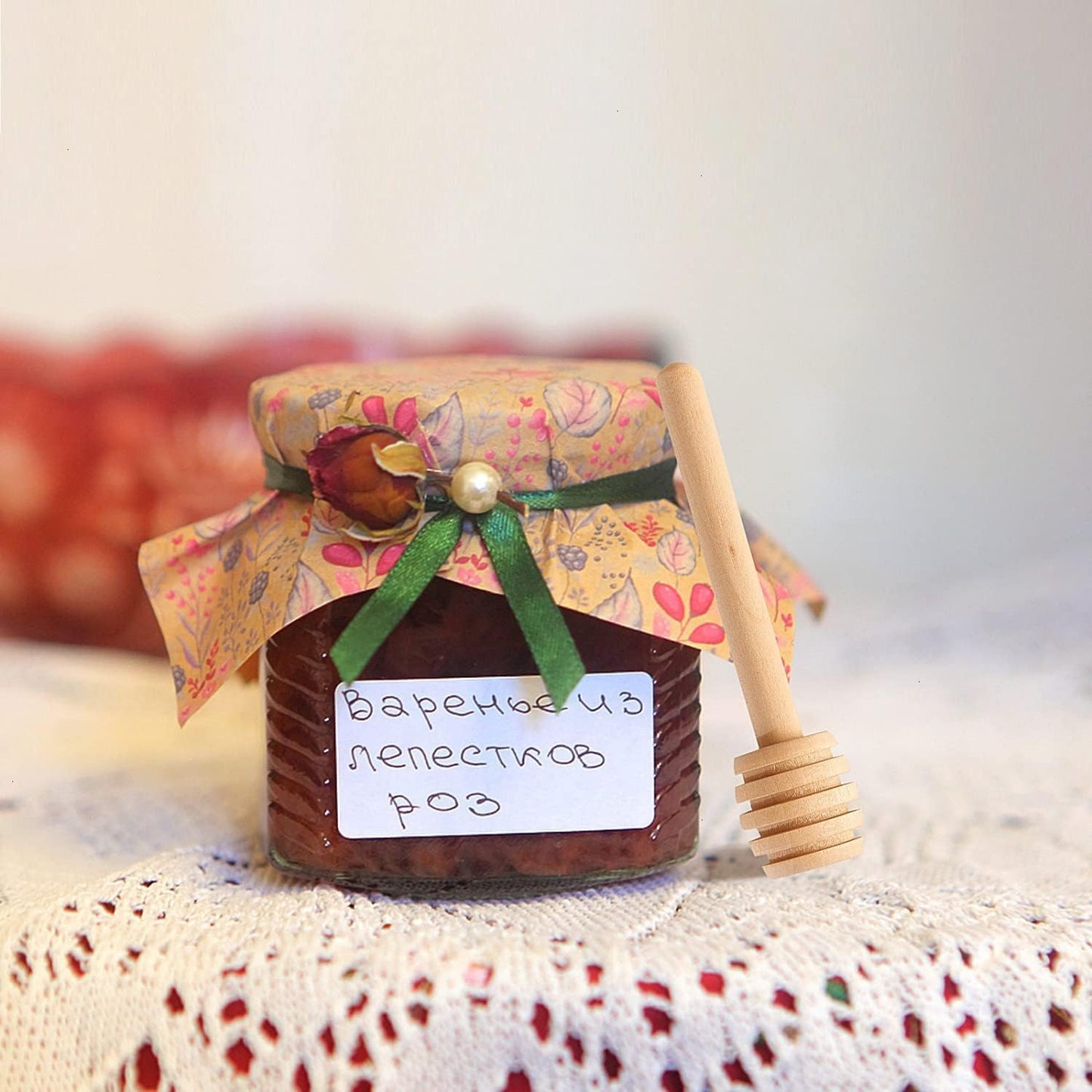 200 PCS Wooden Honey Dipper Sticks, 3 Inch Honey Sticks Mini Honeycomb Sticks, Mini Honey Dipper Honey Stirrers for Honey Jar Dispense Drizzle Honey and Wedding Party Favors Gift