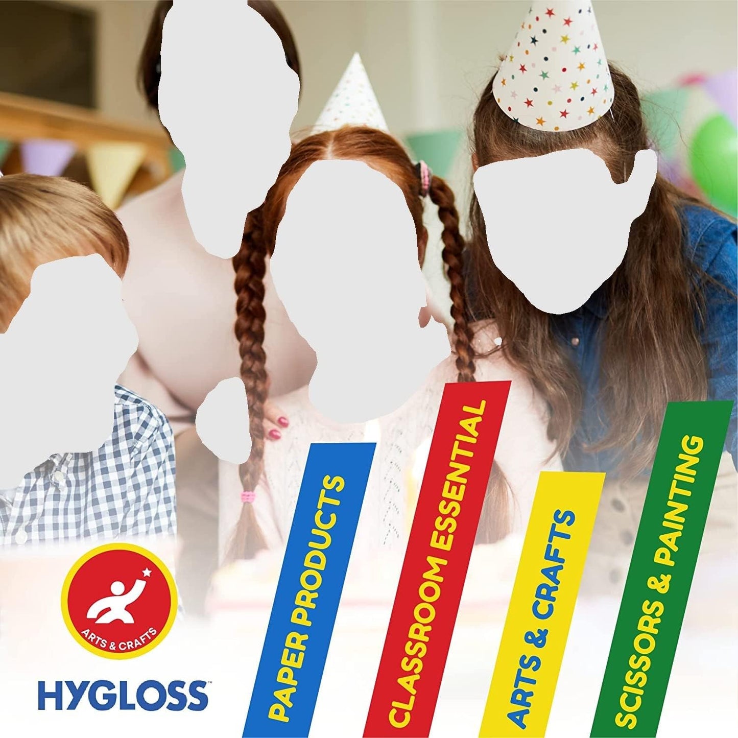 Hygloss Products Paper Plates - Uncoated White Plate - Use for Foodware, Events, Activities, Crafts Projects and More - Environmentally Friendly - Recyclable and Disposable - 6-Inches - 300 Pack