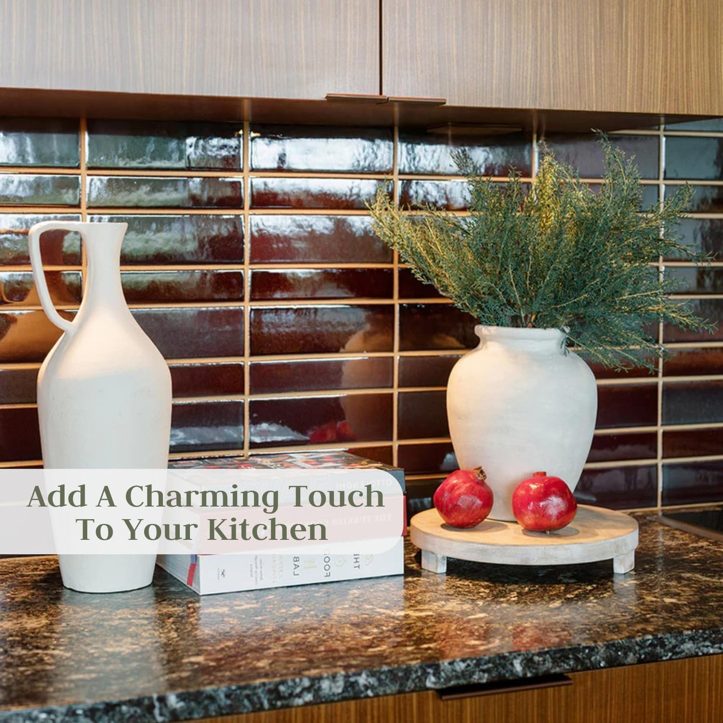 12' Artisan-Crafted Mango Wood Cheese Board, Elegant Wooden Serving Platter for Charcuterie, Cheese Display, Appetizers, Perfect for Entertaining & Home Decor