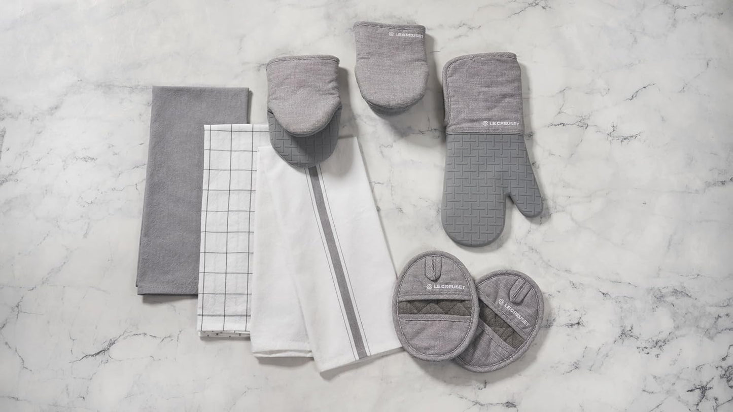 Le Creuset Textile Oven Mitt,15", Charbon