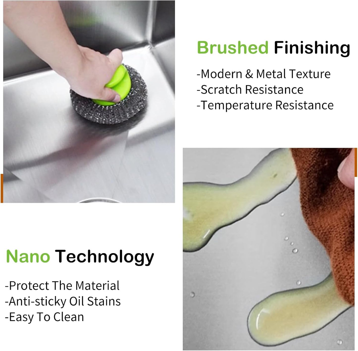 20x16 In Kitchen And Bar Sink- Stainless Steel Drop In Kitchen Sink Modern Single Bowl Topmount Bar Sink With Silicon Mat,Drain Strainer Set Compatibility With Various Kitchen & Bar Style