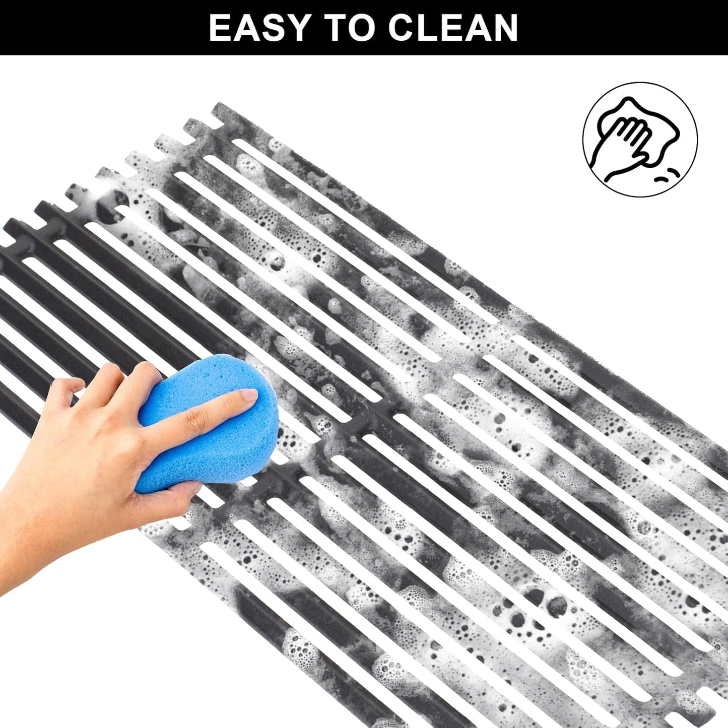 G369-0030-W2 Grill Grates 17 x 8 3/4'' for Charbroil TRU-Infrared 2 Burner Replacement Parts 463675016P1 463644220 463632320 463644220 463675016 463642316 463630021 463660421 463655621 G362-0008-W1