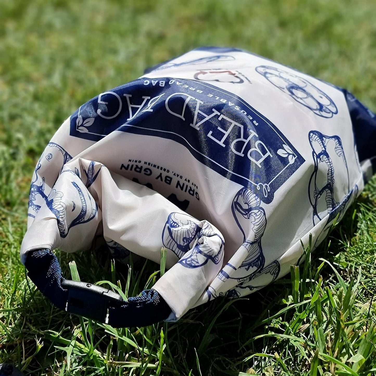 GRIN BY GRIN- 2 Packs Bread Bags, Zipper Reusable Bread Bags for Homemade Loaf, Freezer Sourdough Container, Fresh Keeping Extra Large, Reusable Food Storage Bag