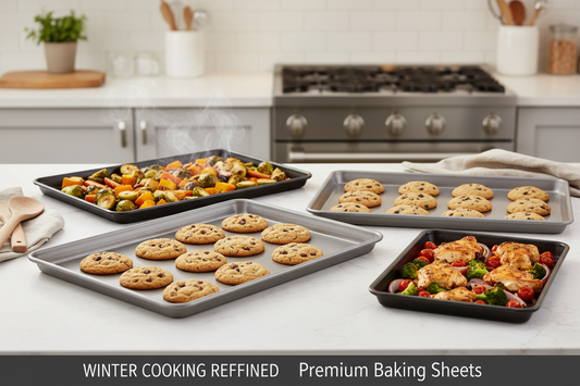 Baking Sheet Set: Even Browning, Reliable Heat, and Faster Weeknight Cooking