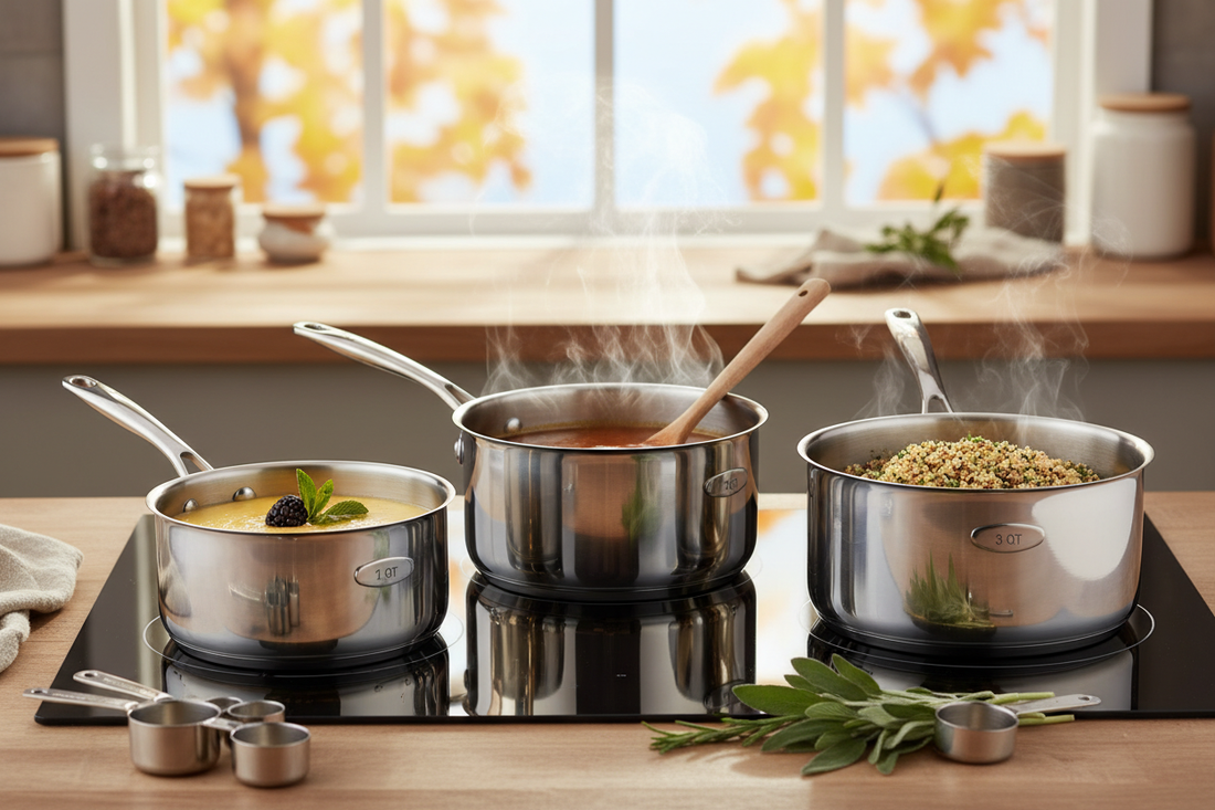 Best Saucepan Size: Faster Weeknights and Smoother Sauces