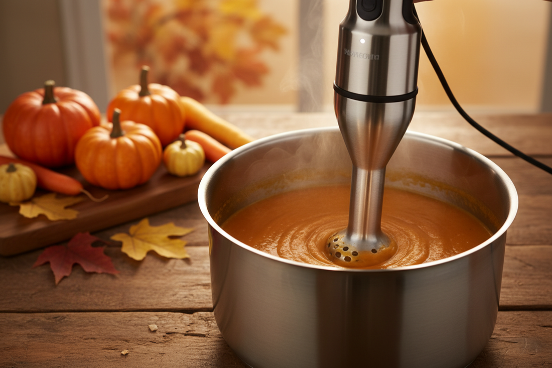 Immersion Blender: Silky Soups and Smooth Sauces at Home