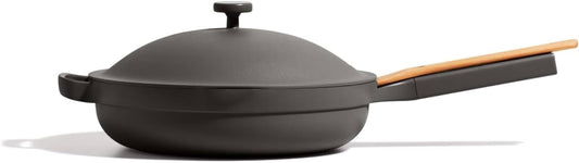 Our Place Large Always Pan 2.0-12.5” (4 Qt) Nonstick, Toxin-Free Ceramic Cookware | Patented 10-in-1 Aluminum Frying & Sauté Pan | Safe for Oven, Induction & All Cooktops up to 450°F | Char
