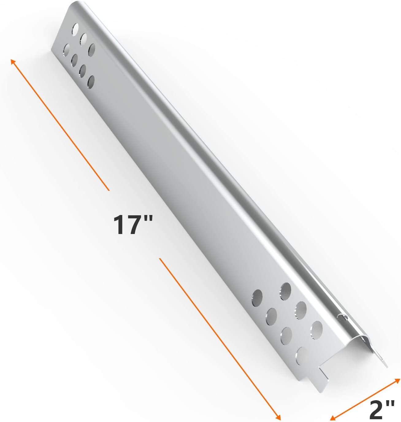 Cast Iron Grill Grates and Stainless Steel Grill Part Kit for Charbroil Performance 5 Burner Grills 463275717 463275517 463243518 463243519, Heat Plates, Burners, Adjustable Crossover Tube, Ignition