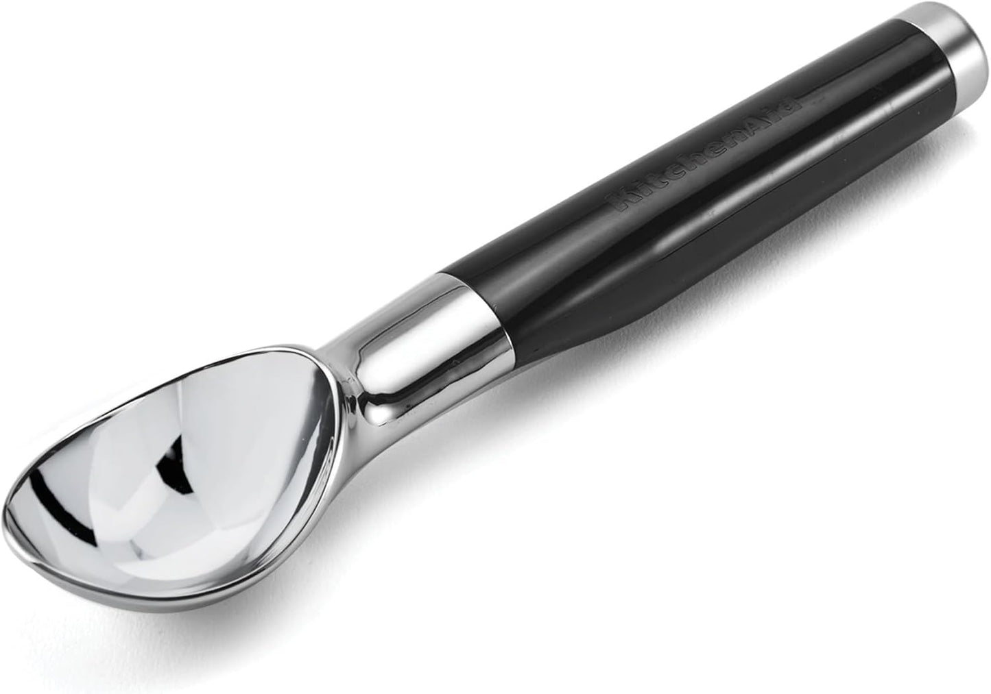 KitchenAid Classic Ice Cream Scoop, 8.6 inches, Black