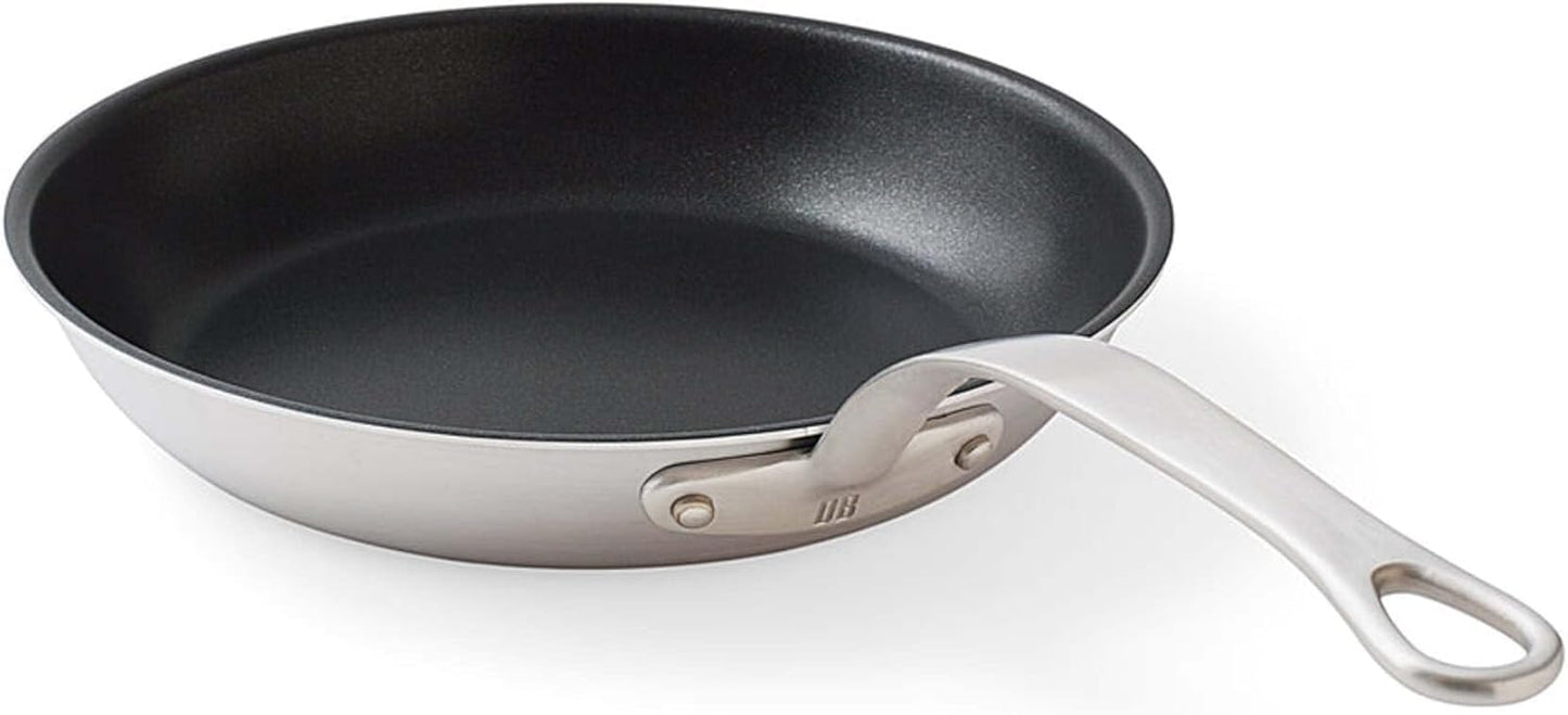 Daniel Boulud Kitchen - 10pc Cookware Set - French Inspired 5-Ply Stainless Steel Pots & Pans Cooking Set, Sturdy Heat-Resistant Handles, Induction Compatible & Oven Safe