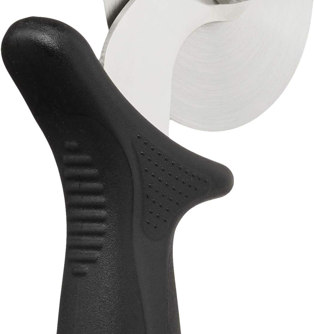 Mercer Culinary Millennia Pizza Cutter with Black Handle, 2.75 Inch Wheel, Stainless Steel