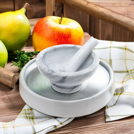 Fox Run Large Marble Mortar and Pestle