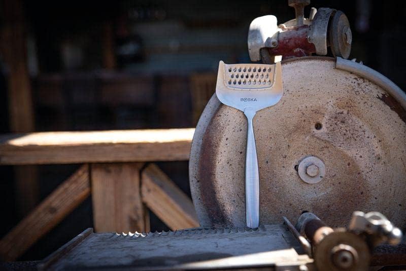 BOSKA 307087 Monaco+ Cheese Knife, Full-Size, Silver