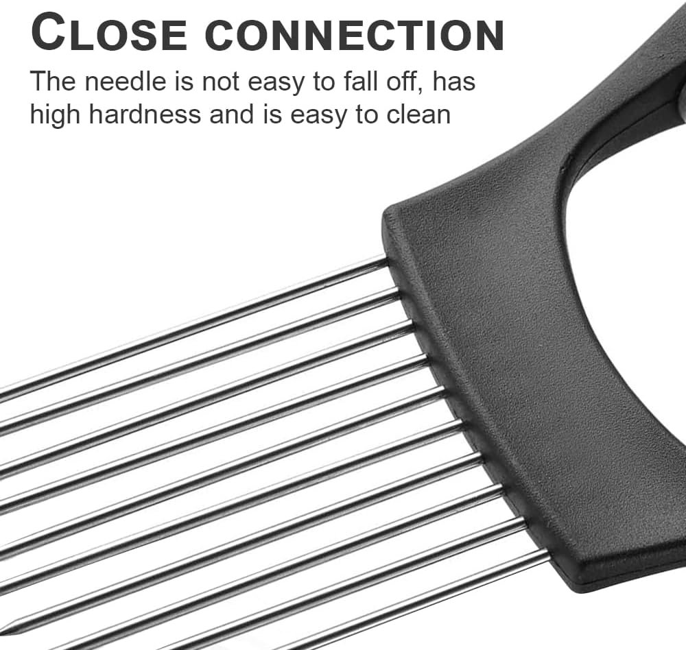 Egg Slicer and Vegetable Cutter Onion Holder, Egg Shell Opener Stainless Steel Cutter for Fruits, Tomato Lemon Strawberry Onion Slicer Tool for Kitchen, Send Goods from Local Warehouse