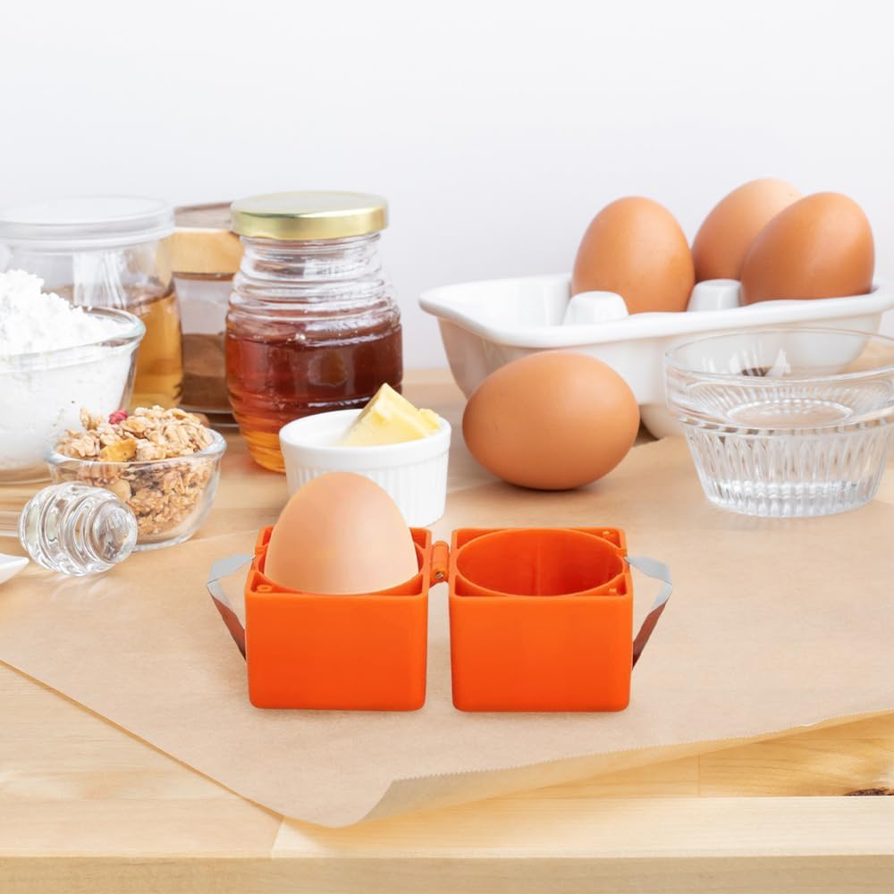 Stainless Egg Shell Opener, 2025 Upgraded Egg Shell Cutter Egg Shell Separator for Raw Eggs Gadgets, Quickly Cutting Off Cooked Eggs, Home Use Multifunctional Egg Cutter for Hard Boiled Eggs (3)