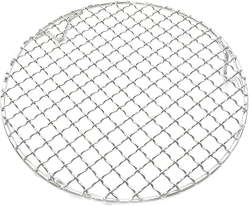11" Round Cooling Rack Baking 304 Stainless Steel Versatile Steaming Grilling Fit Air Fryer,Cake Pan, Oven