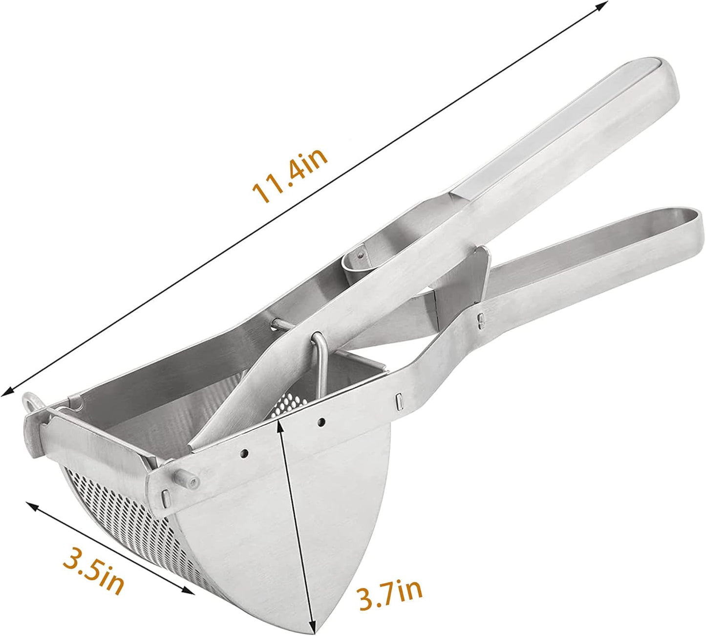MyLifeUNIT Potato Ricer, Heavy Duty Commercial Potato Ricer and Masher