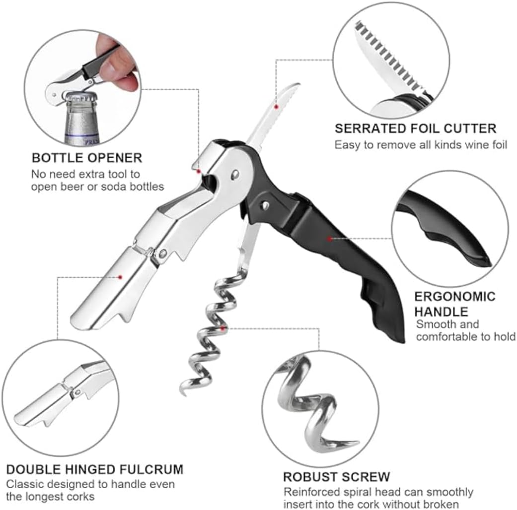 The Wine Chic Engraved Wine Key Corkscrew with Quote and Funny Sayings, Unique Back to School Gifts for Moms and Wine Lovers (Permission Slip for Pinot)