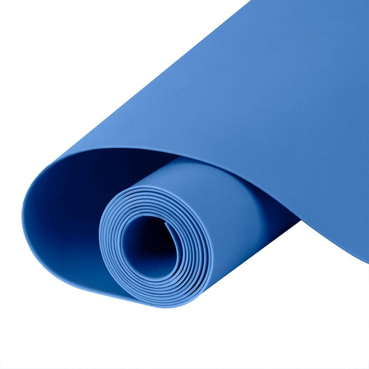 Silicone Mats for Kitchen Counter, Nonslip Silicone Mats for Crafts Countertop Protector Heat Resistant Mat (Light Blue, 78.7"L x 15.7"W)