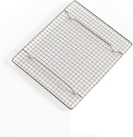 304 Stainless Steel Cooling Rack Versatile Baking Rack Heat Resistant Rust Proof Sturdy Grate 9"*4.9"