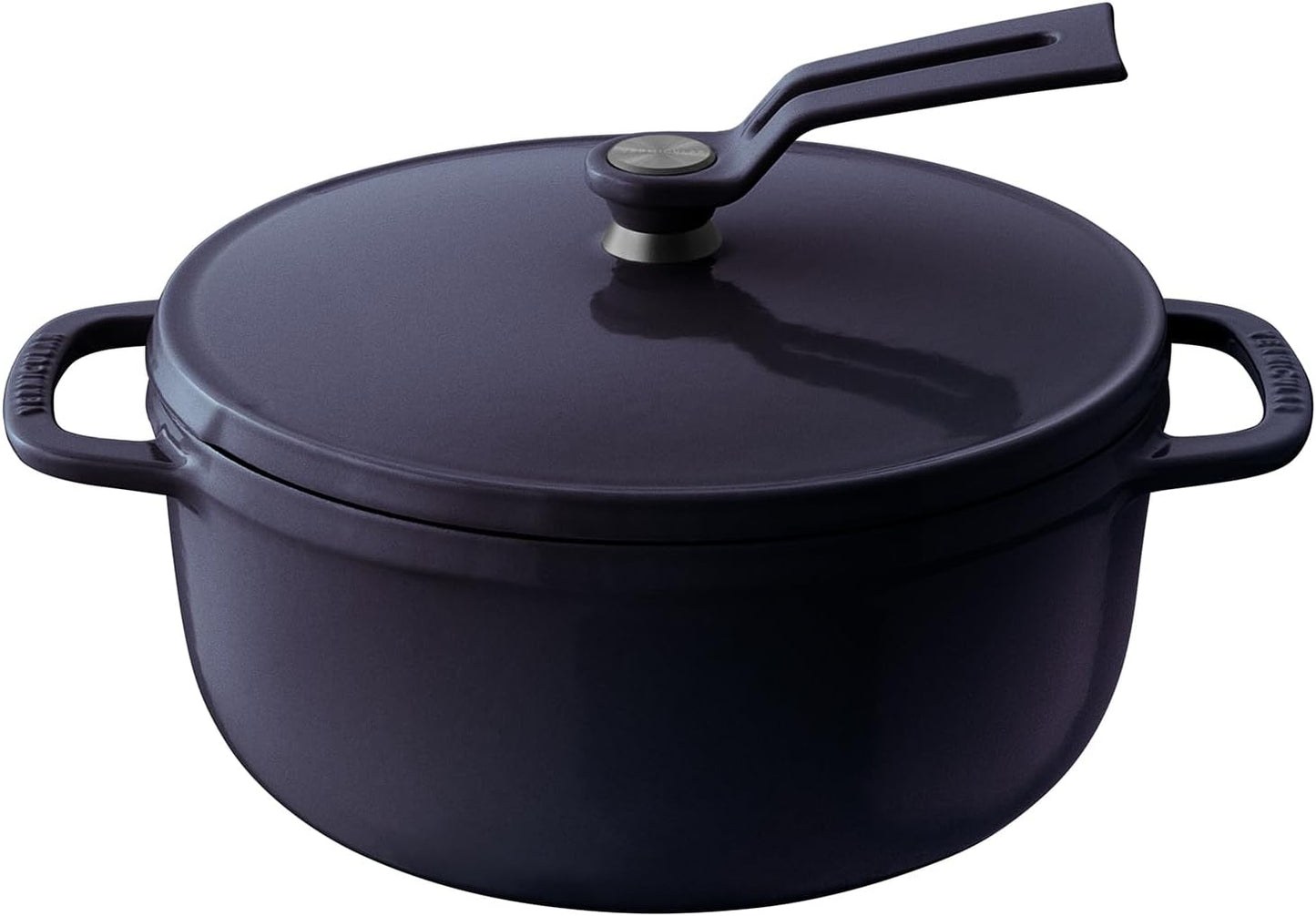 Vermicular Oven Pot 2.0 | Lightweight Enameled Cast Iron Pot | 18cm (2 Qt) | Non-Toxic | Induction-compatible | Dutch Oven | Made in Japan | Deep Ocean Blue