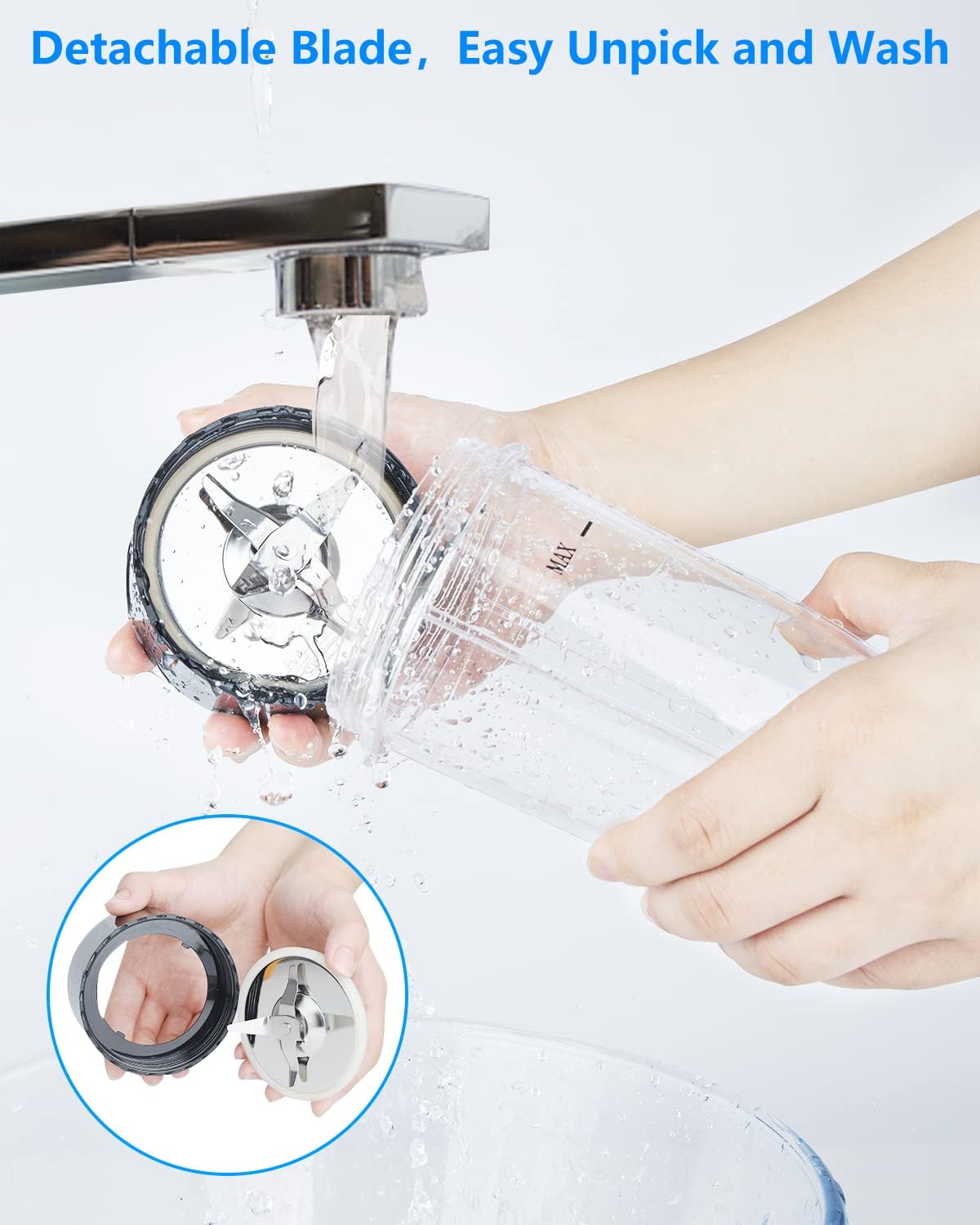 Personal Blender with Button,350W Professional Kitchen Blender for Smoothies and Shakes,Portable Smoothie Maker Mixer,Easy Cleaning&Operation,Suitable for Carrying or Storage