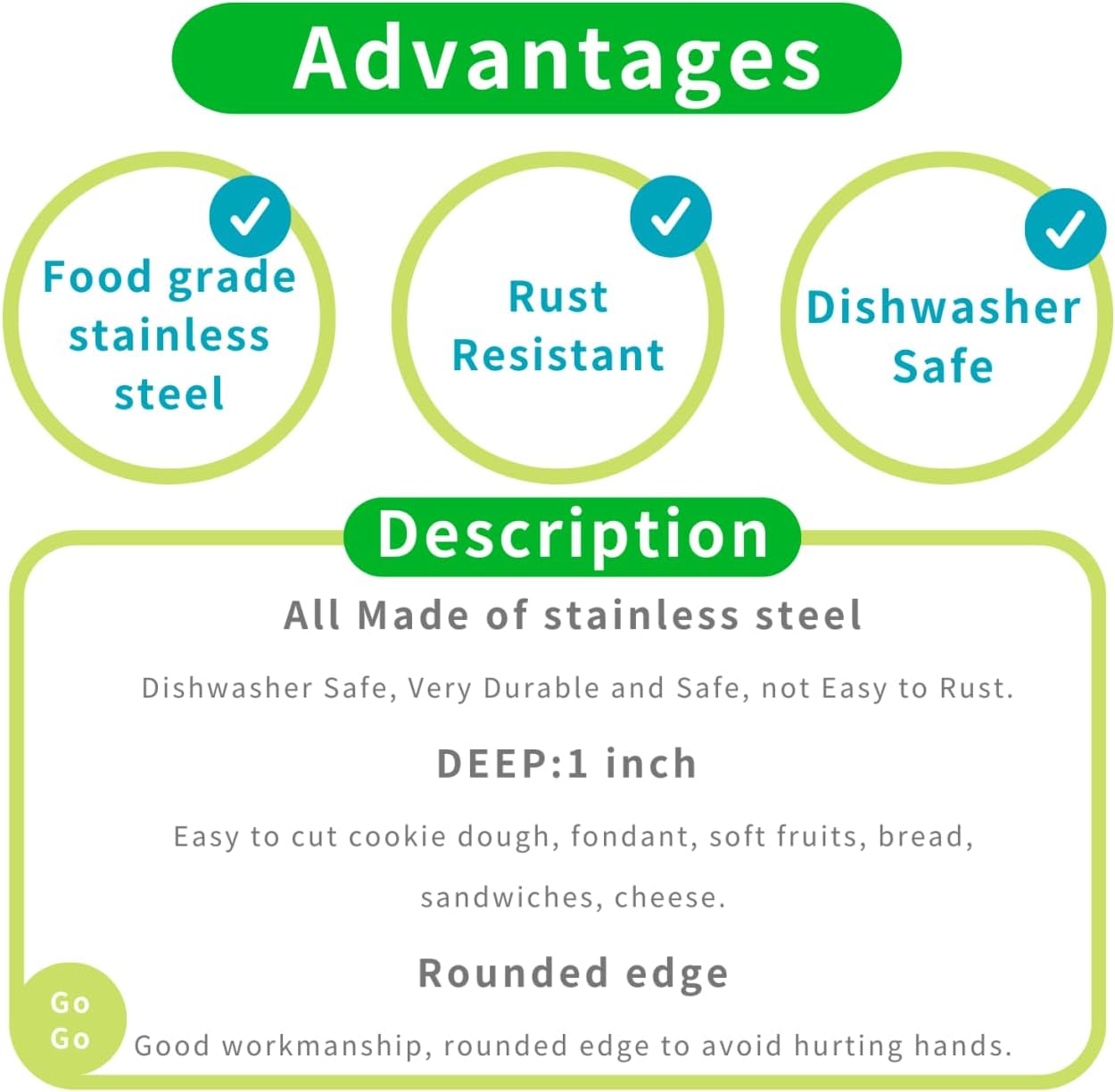 Mini Autumn Cookie Cutter Set-7 Piece-2.0 Inch-Diswasher Safe-Mini Autumn Leaf, Apple, Pumkin, Acorn, Maple, Turkey-Mini Baking Pie Crust Cutter for Thanksgiving