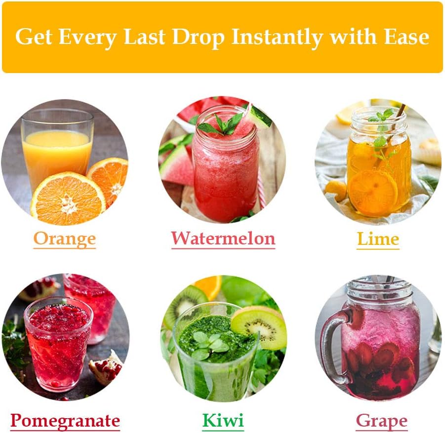 Lemon Squeezer, Lemon Squeezer Juicer, Citrus Juicer Handheld, Metal Lemon Hand Press, Lime Squeezer Bar Tool, Manual Citrus Press w/Stainless Steel Zester