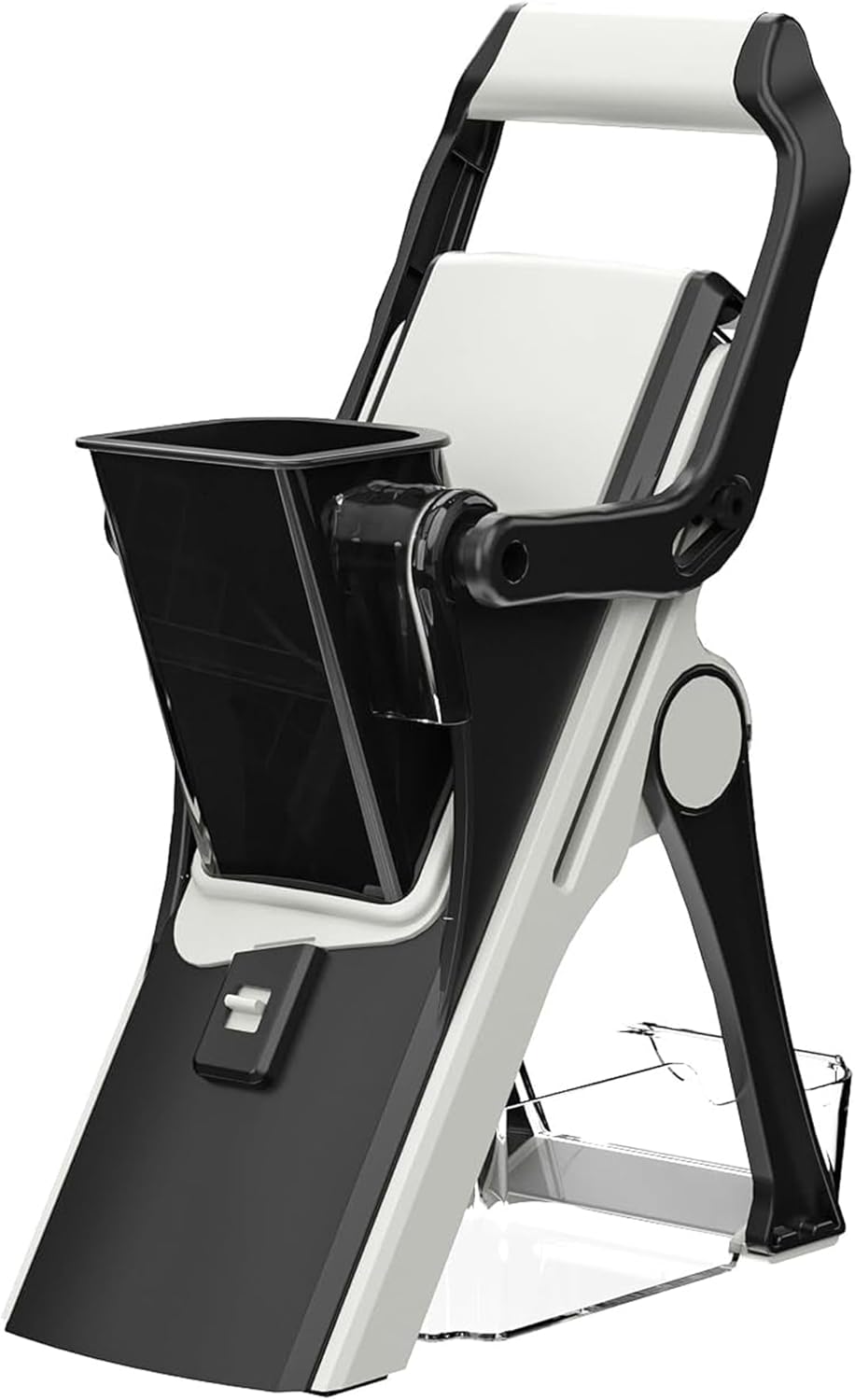 Mandoline Food Slicer - Multi Vegetable Chopper & Food Veggie Cutter with Stainless Steel Blades - Onion, Carrot & Potato Slicer for Cooking & Kitchen Meal Prep