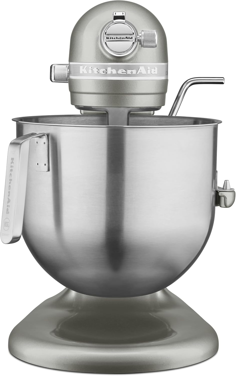 KitchenAid KSM8990CU 8-Quart Commercial Countertop Mixer, 10-Speed, Gear-Driven, Contour Silver