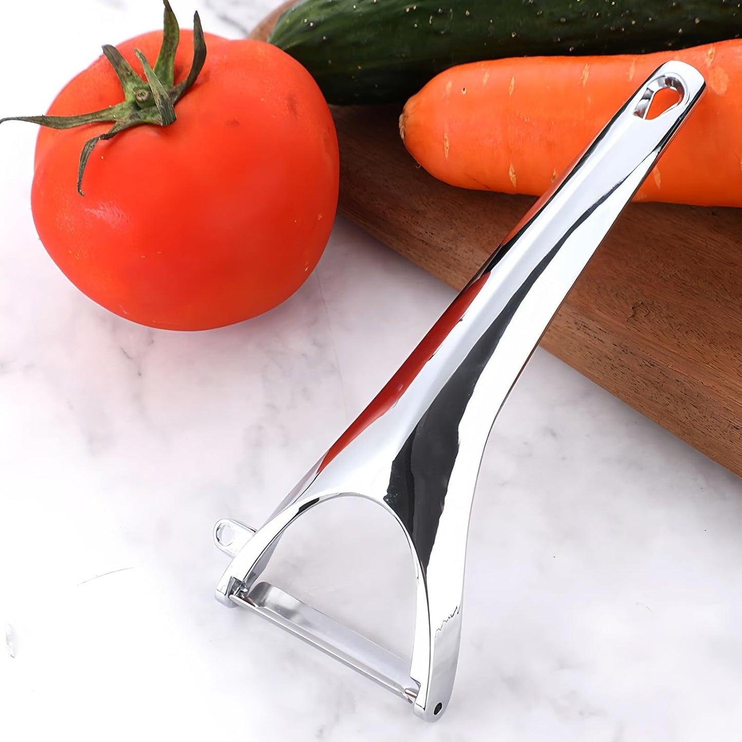 Peeler Stainless Steel Sharp Blade Ergonomic Handle for Vegetables Fruit Potato Carrot Apple