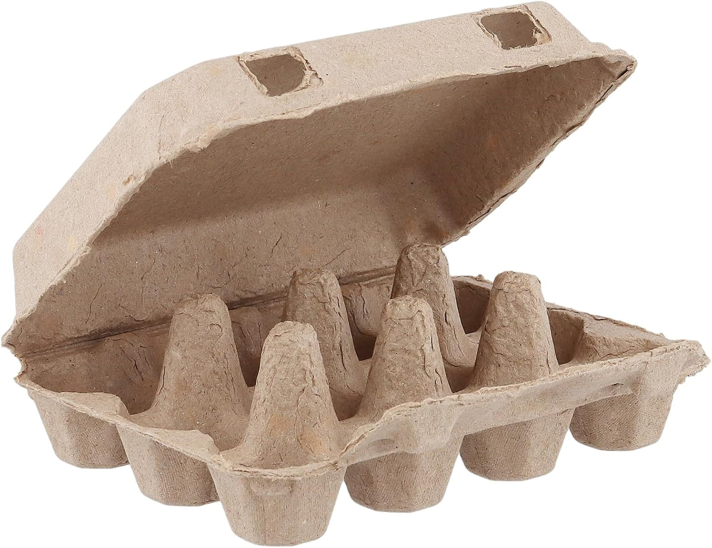60 Pack 12 Count Quail Egg Cartons, Paper Pulp Quail Egg Holders, Bulk Quail Egg Container Boxes for Storage Quail Egg for Market, Family, Refrigerator, Farm