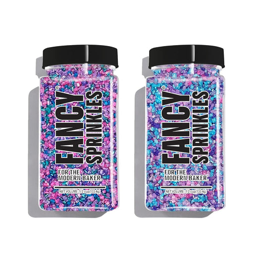 Fancy Sprinkles Cosmicpolitan Fancy Sugar Set (Chromatica and Enchanted 4 OZ)