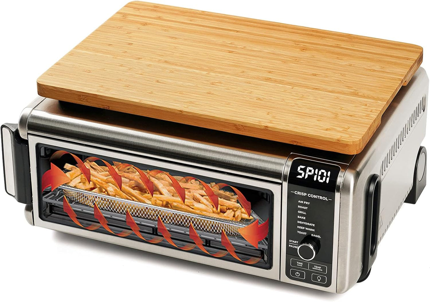 Umilife Cutting board Compatible with Ninja Foodi SP101 SP201 SP301 SP351 DCT401 DCT402 Air Fryer Oven, Accessories for Countertop Convection Toaster Oven, Creates Storage Space, Protects Cabinets