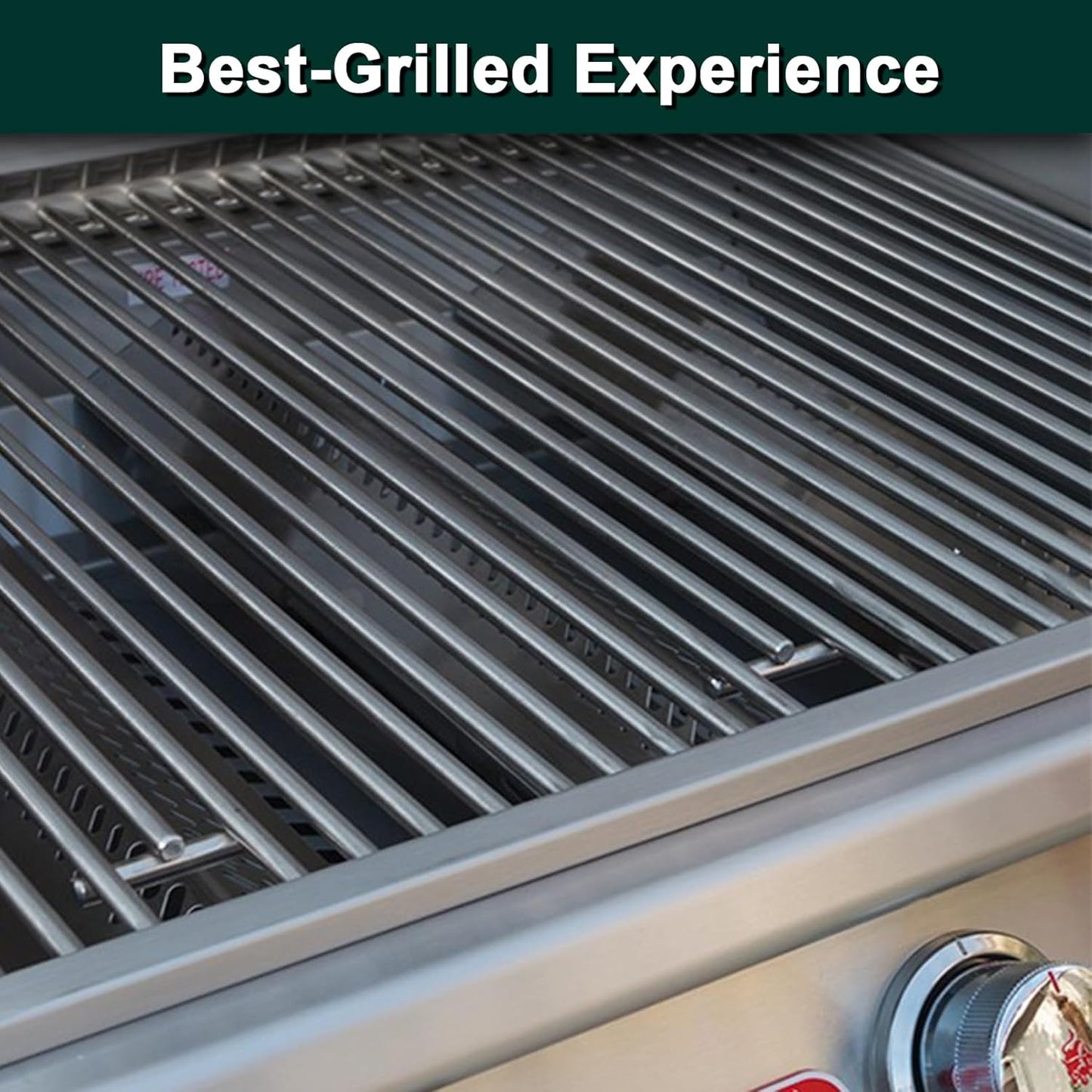 16517 Grill Grates Replacement Parts for Bull Grill Parts 5 Burner Brahma 30 Inch 57568 57569 57568CE 57569CE 57568AGA 57569AGA Lion Premuim L90000 40 Inch Stainless Steel Cooking Grate 5 Pcs