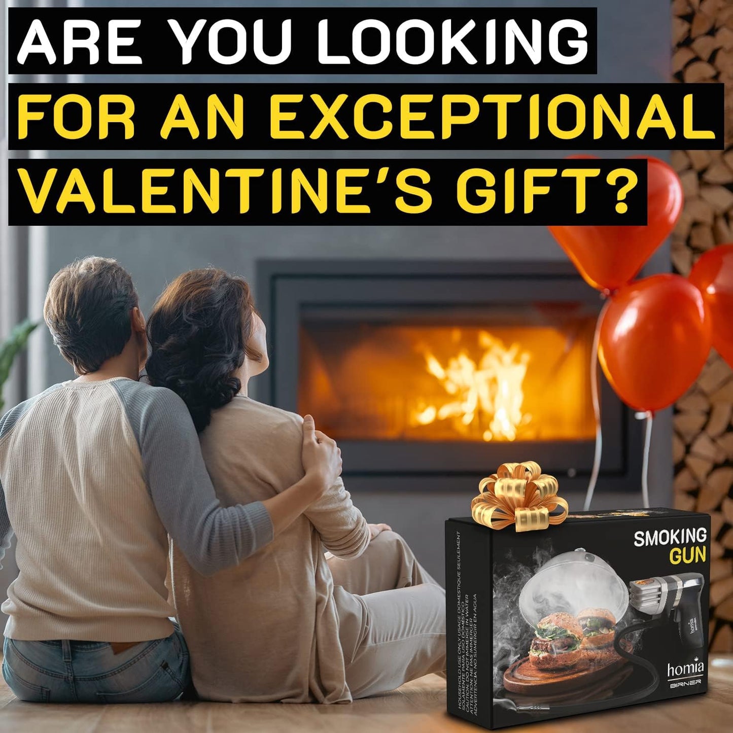 Cocktail Smoker Kit - Whiskey Smoker Kit - Smoke Infuser Birner PRO - Extended Kit, 12 PCS, with Accessories and Wood Chips - Cold Smoke for Food and Drinks - Gift for Men