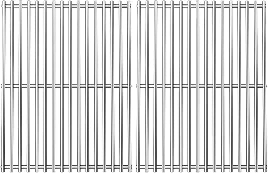 Orgneas 17.5 Inch Grill Grates for Weber Spirit 300 Series, Genesis Silver/Gold/Platinum B/C, Genesis 1000-3500, I - IV, 7638, 7639, Stainless Steel Cooking Grate Replacement Parts for Gas Grills