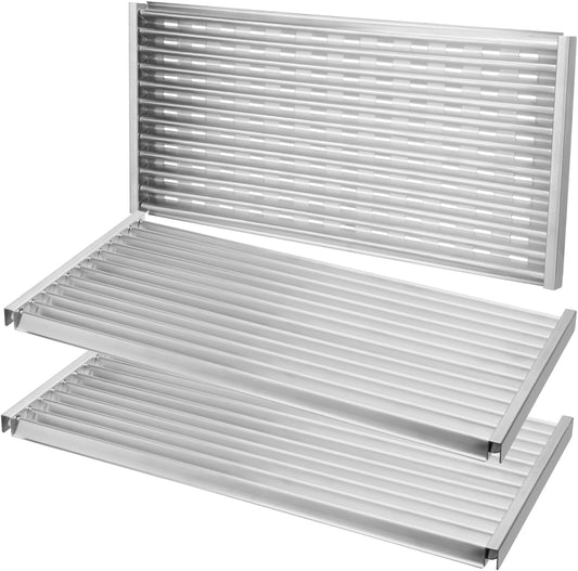 17" Grill Grate for Charbroil Performance TRU-Infrared 450 3-Burner 463370719 463371719 463371116 463371316 463371716 463336016, G460-8200-W1 Stainless Steel Emitter for Charbroil Grill Parts