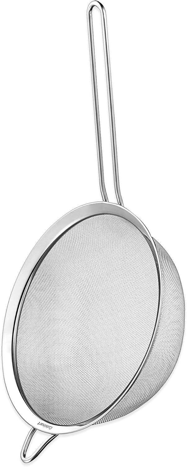 Cuisinart Mini Prep Plus Food Processor, 4 Cup, Brushed Stainless & Mesh Strainers, 3 Pack Set, CTG-00-3MS