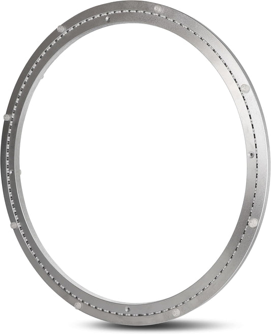 24 Inch Lazy Susan Bearing Heavy-Duty Aluminium Alloy Turntable Bearing, Mute Turntable Ball Bearing, Lazy Susan Hardware for Dining and DIY Dotating Furniture (Capacity up to 880lb)