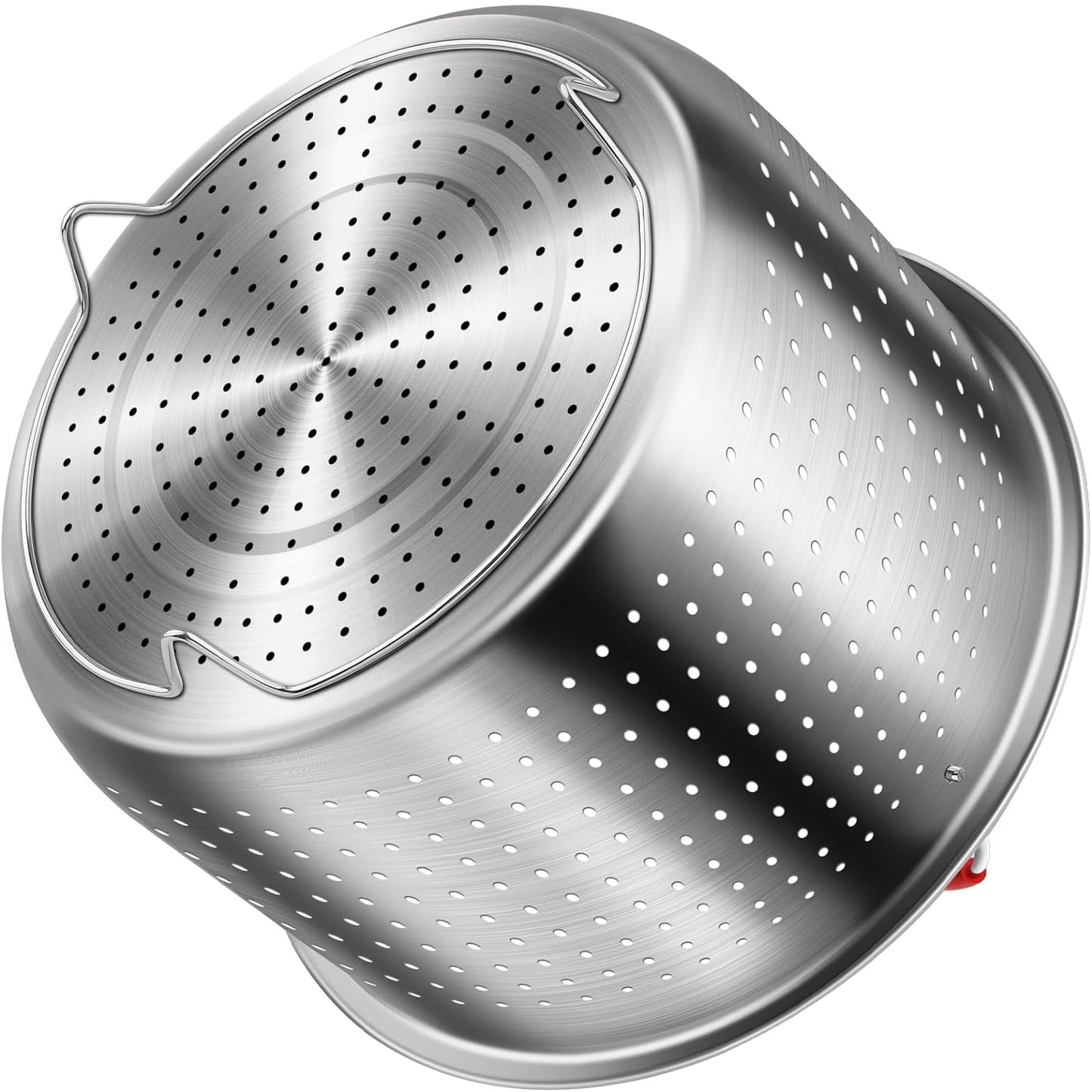 REDANT Steamer Basket for Instant Pot Accessories 3 qt - Strainer and Colander for Kitchen - Stainless Steel Vegetable Steamer for Cooking Broccoli, Pasta, Quinoa - with 2 Silicone Gloves, 3 Quart