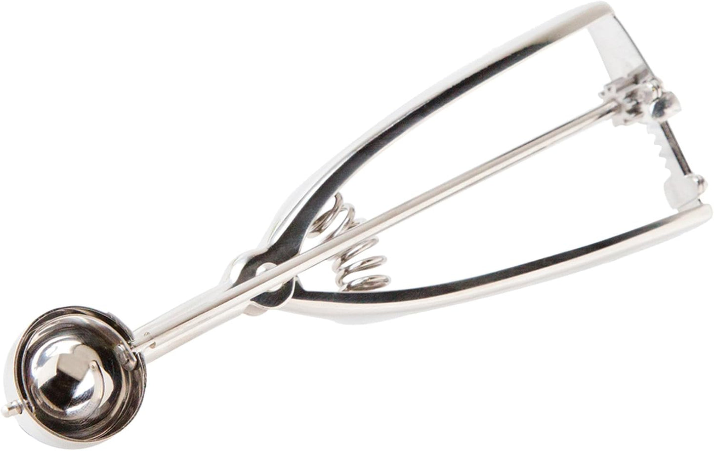 Fox Run Mini Ice Cream/Cookie Dough Scoop, 1 x 2.5 x 7.5 inches, Metallic