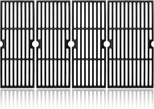 Adviace 18 Inch Cast Iron Grill Grates for Charbroil Performance 463243518, 463275517, 463243519, 463274419, 463274819. Cooking Grid Grates for Char-Broil Grill Replacement Parts