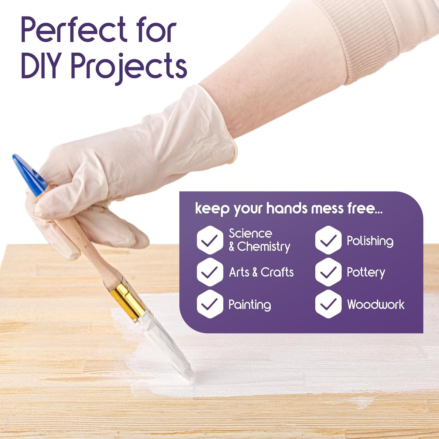 Inspire Stretch Vinyl Exam Gloves | THE ORIGINAL Quality Disposable Latex Free Medical Glove Cleaning Cooking Food Service Labs Healthcare and Household Extra Large, 1000 Count