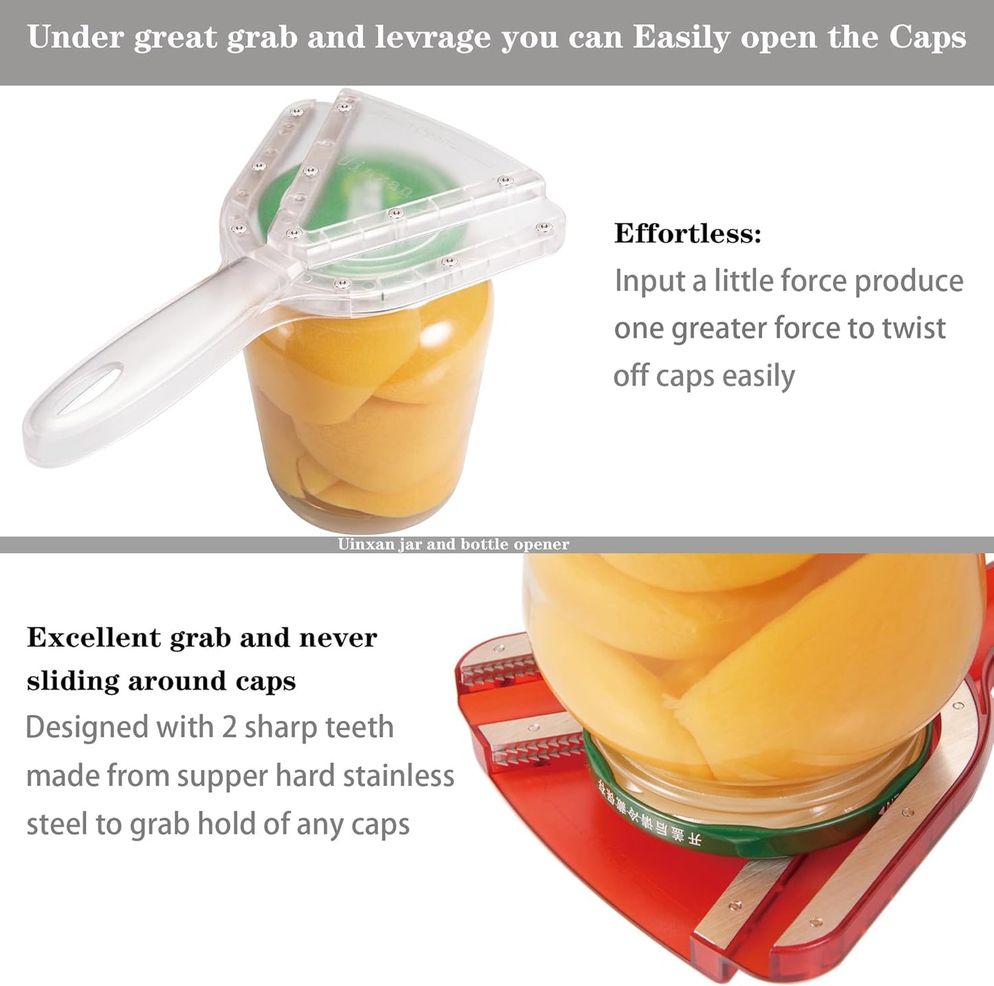 Jar Opener for Weak Hand & Seniors with Arthritis,Easy Twist Off Bottle Caps,Patent | Unique Kitchen Gadgets, Christmas Gifts for Elderly/Women/Men (Green)