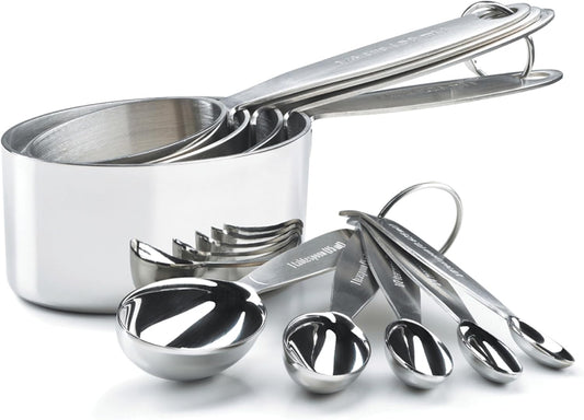 CUISIPRO Measuring Cup & Spoon Set SS