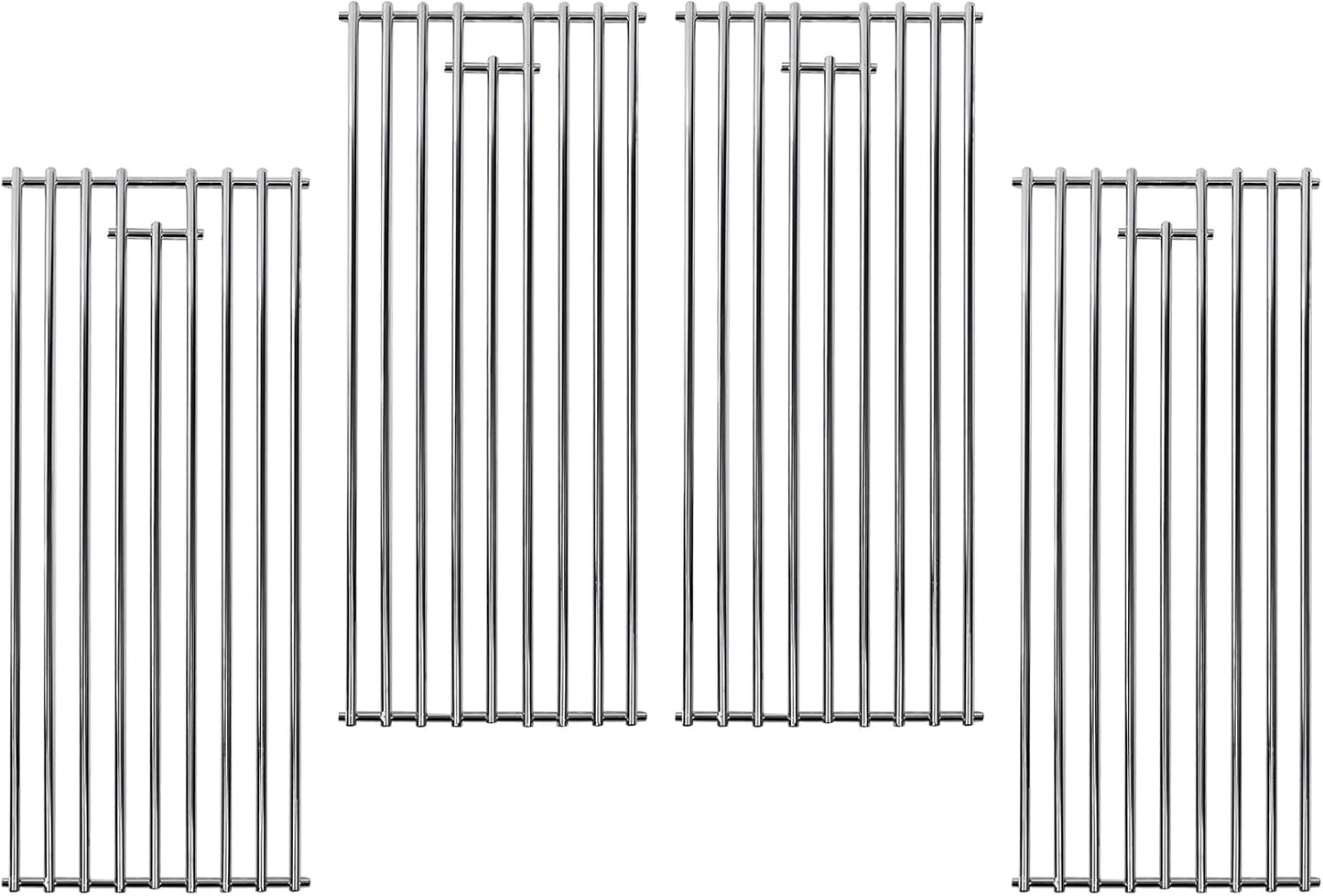 SafBbcue 16517 Cooking Grates for Bull 4 Burner Grill Replacement Parts Bull Angus 47628 47629 47628CE 47629CE Bull Steer 69008 69009 Bull Outlow 26038 26039 Lion Premium 75000